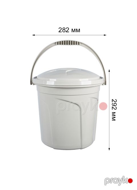 Vedrə Stars Plast, plastik, bej, 28.2х29.2 sm, 10 L — Bakı