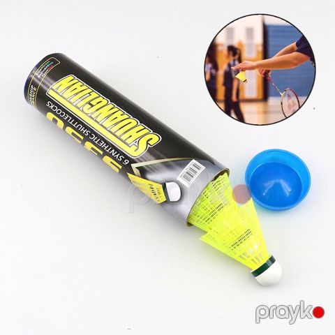 Badminton üçün volan dəsti Shuanglian 5350, sarı, 6 əd — Bakı