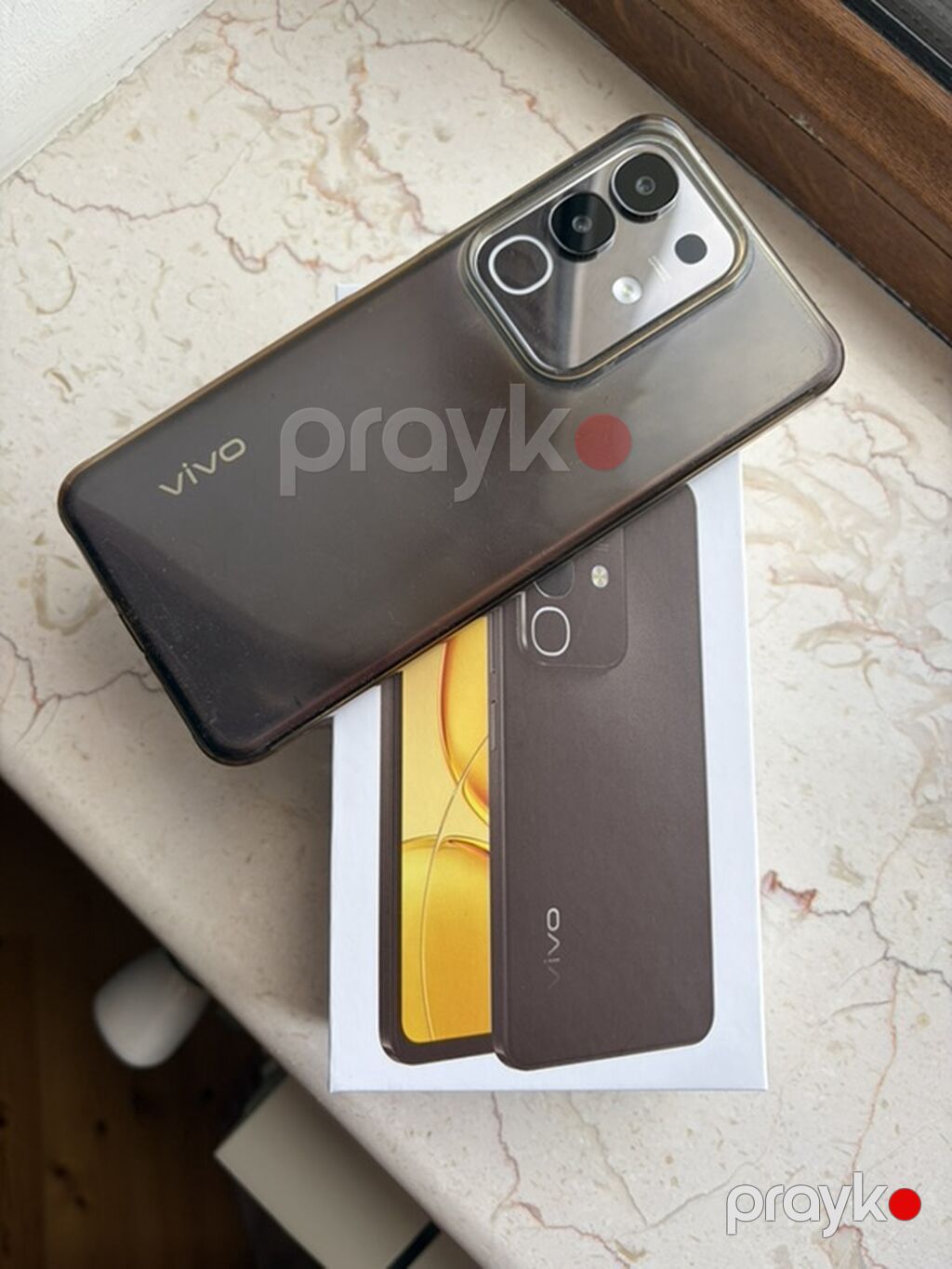 Vivo V29, 256 GB, rəng - Boz, Barmaq izi — Vivo, Novxanı (3)