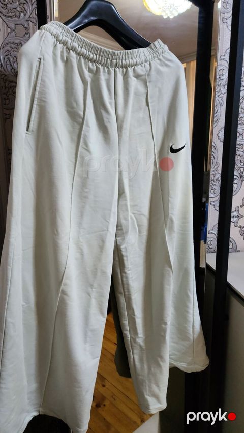 İdman Şalvar, Nike, M, rəng - Ağ — Mehdiabad