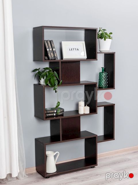 Stellaj Letta Ldsp, qara, 160x25x80 sm — Bakı