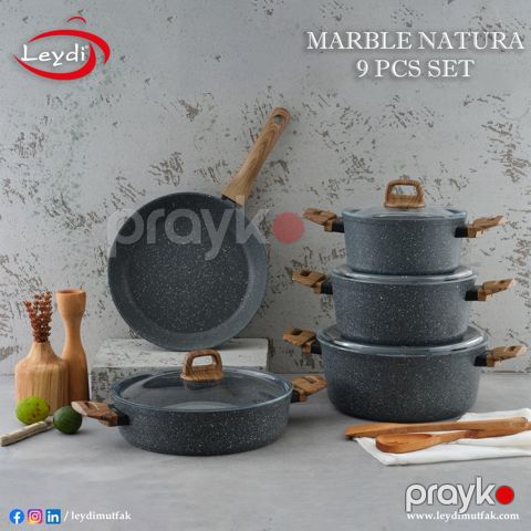 Qab-qacaq dəsti Leydi 206, qranit, 9 parça — Bakı