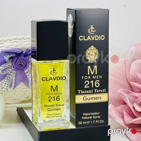 Clavdio M 216 Gumen kişilər üçün ətir 50 ml — Bakı