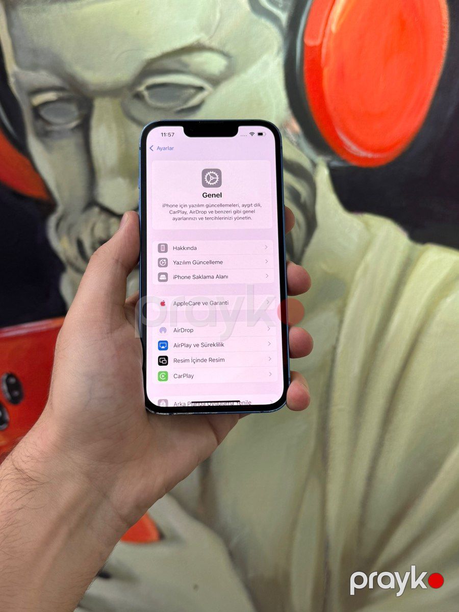 Apple iPhone 13 Blue 128GB/4GB — Smartfonlar, Bakı (2)