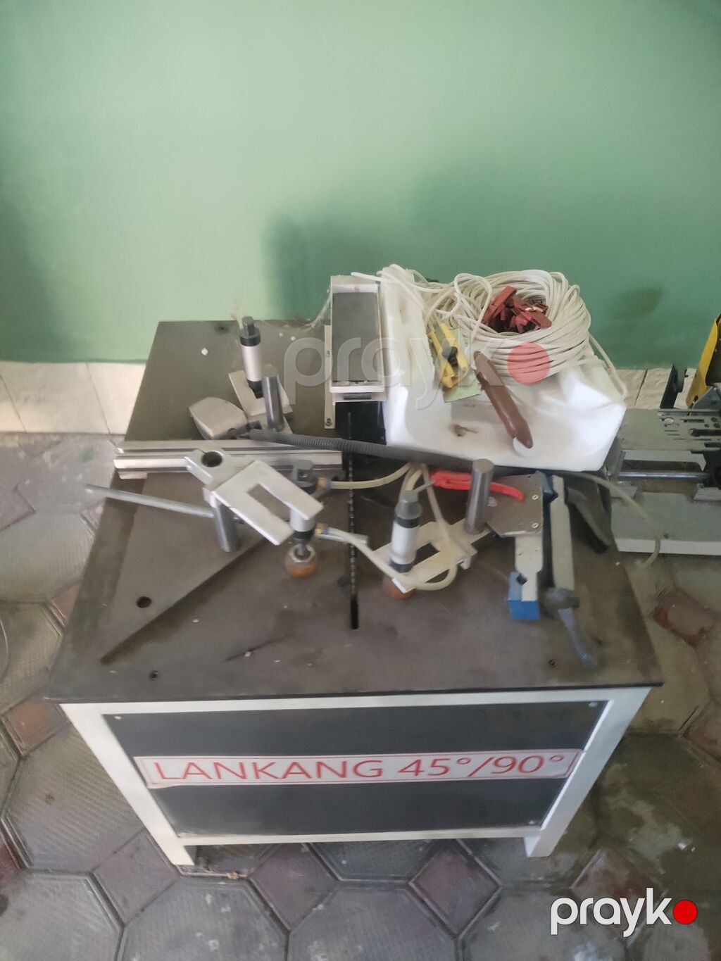 Plastmak Machıne – PVC/Alüminium profillər üçün iki başlı künc presi — Stanoklar, Bakı (5)