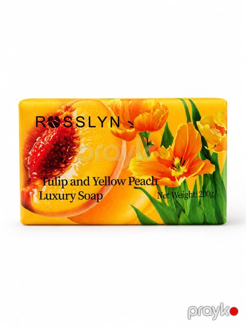 Sabun Rosslyn Tulip and Yellow Peach Luxury 200 q — Bakı