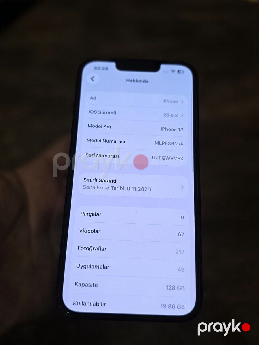 Apple iPhone 13 Midnight 128GB/4GB — Smartfonlar, Bakı (8)