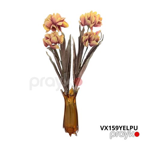 Süni güllər VX159YELPU, sarı — Bakı