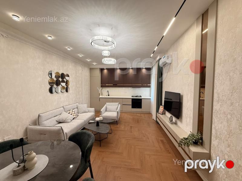Satılır 3 otaqlı Bina evi menzil (Yeni tikili), 88 m², Nəsimi rayonu — Mənzil, Bakı (2)