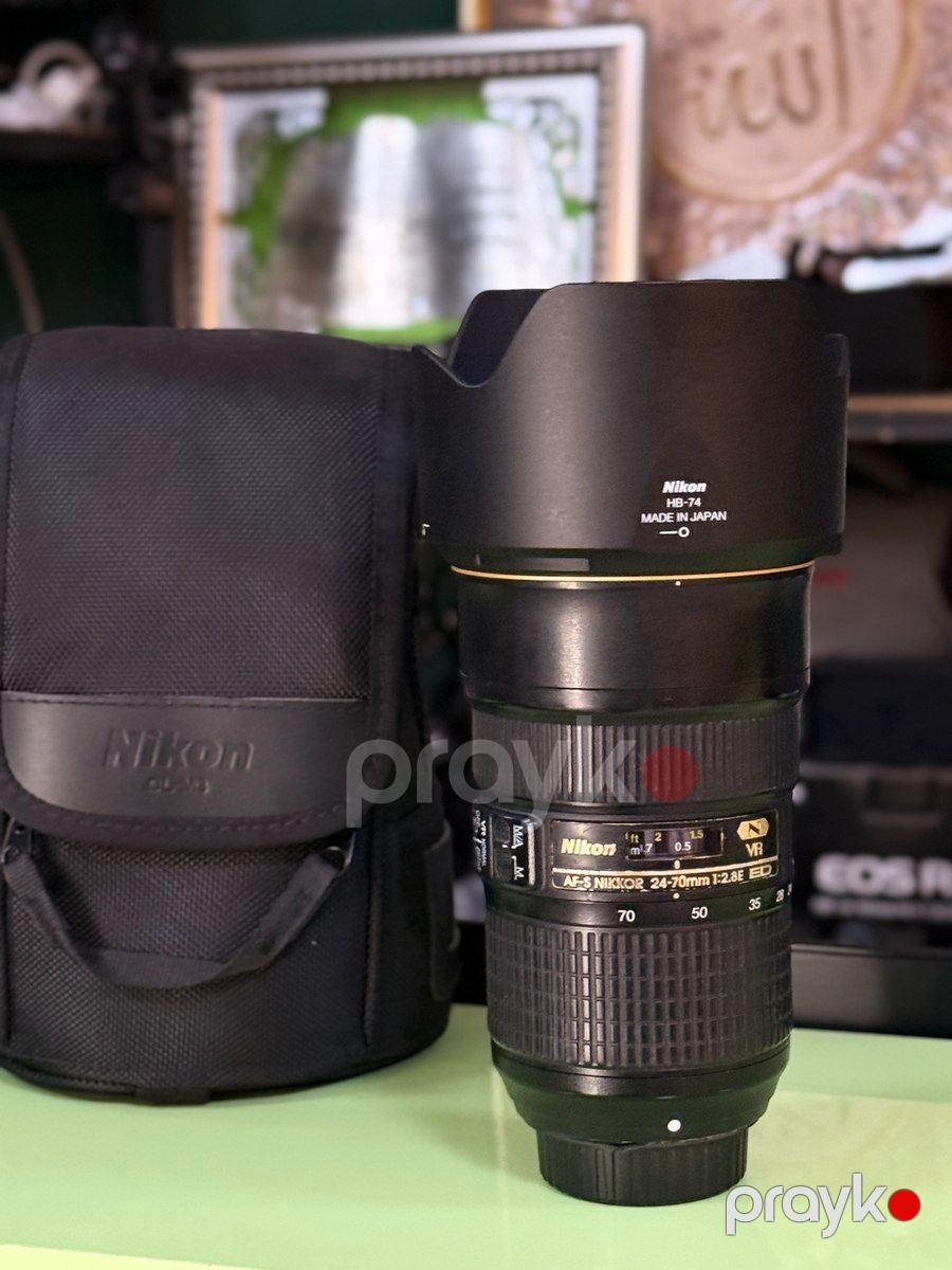 Linza Nikon 24-70mm F 2.8E ED — Foto və video texnikası, Bakı (2)