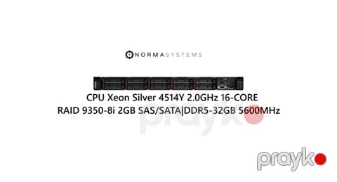 "Lenovo ThinkSystem SR630 V3 1U" Server — Bakı