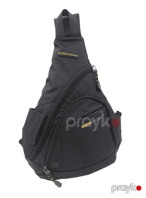 İdman çantası V318, qara, plaş, 10 l — Bakı