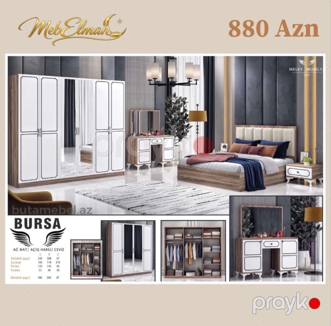 Yataq otağı mebelləri — Mebel, Bakı (5)