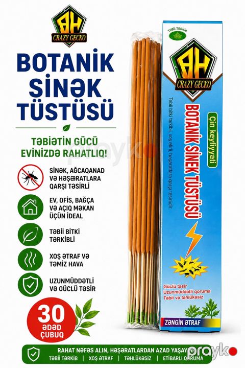 Milçək qarşı çubuqlar 6414, 30 əd — Bakı