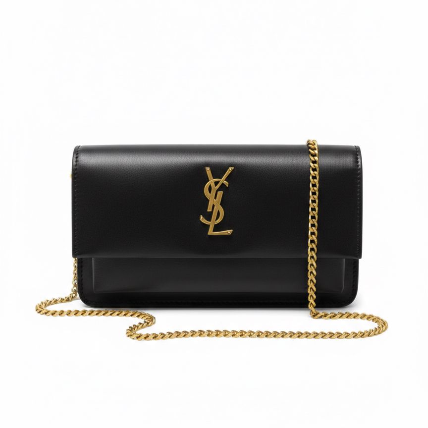 YSL Sunset Medium 22 sm – İkonik Monogram Çiyin Çantası — Çantalar, çamadanlar, cüzdanlar, Bakı