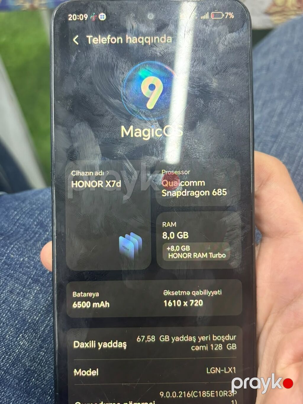 Honor X7d, 128 GB, rəng - Qara — Honor, Bakı (3)