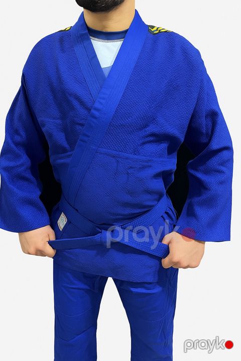 Cüdo məşqi üçün kimono Mizuno göy, 2/150 — Bakı