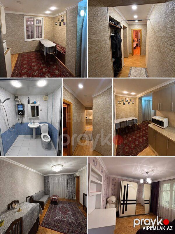 Binəqədi rayonunda 3 otaqlı Köhnə tikili Satılır, 80 m² — Mənzil, Bakı (2)