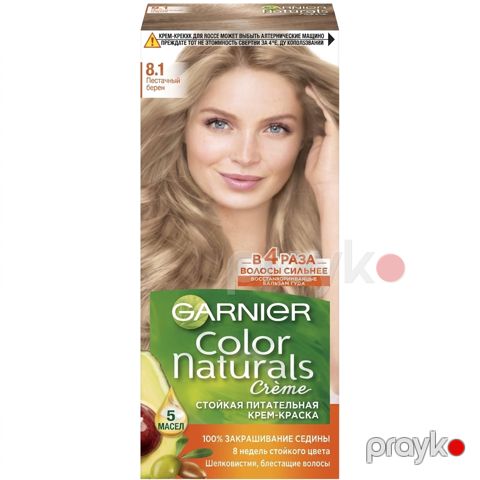 Saç boyası Garnier Color Naturals 8.1 Qumlu sahil 110 ml — Bakı