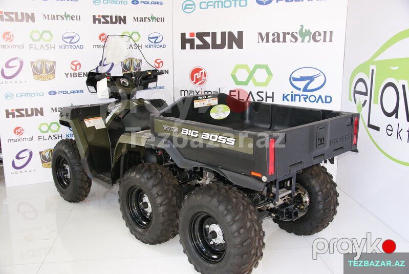 Kvadrasikl Polaris - Sportsman 800 Big Boss (ikiyerli) — Motosiklet və mopedlər, Bakı (2)