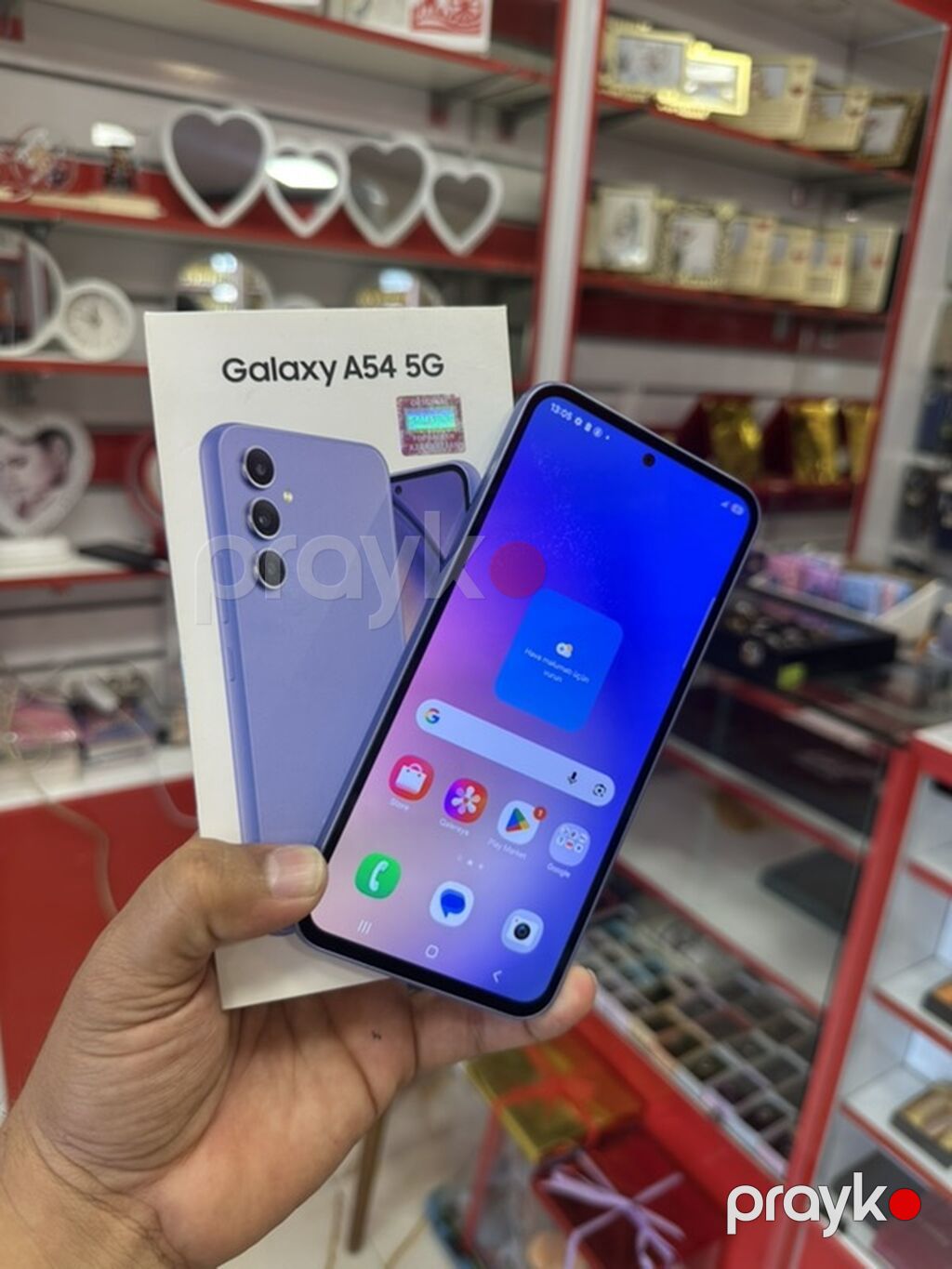 Samsung Galaxy A54 5G, 128 GB, rəng - Bənövşəyi, İki sim kartlı — Samsung, Mehdiabad (3)