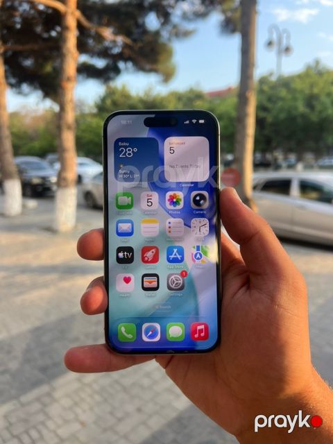 Apple iPhone 15 Pro Natural Titanium 256GB/8GB — Bakı