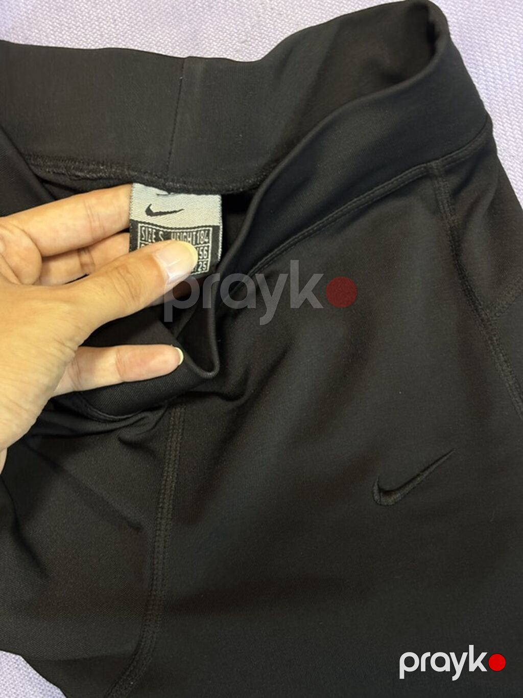 Nike qadın idman taytı - Rəng: qara - Ölçü: S (etiketdə “Sıze S” qeyd — İdman geyimi, Bakı (3)