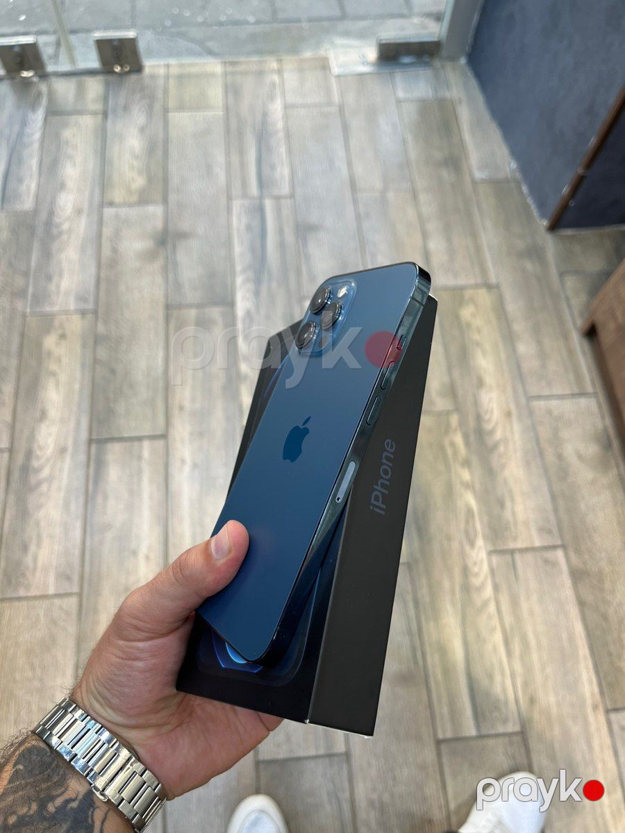 Apple iPhone 12 Pro Max Pacific Blue 128GB/6GB — Smartfonlar, Bakı (2)
