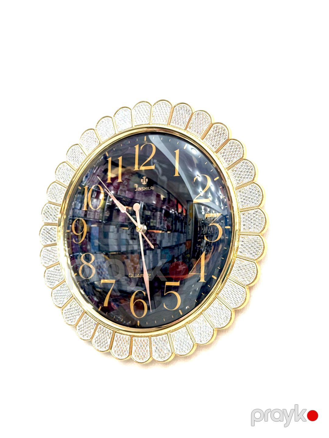 Divar saatı Jinshilai 9263A-1, 40 sm — Mallar, Bakı (3)