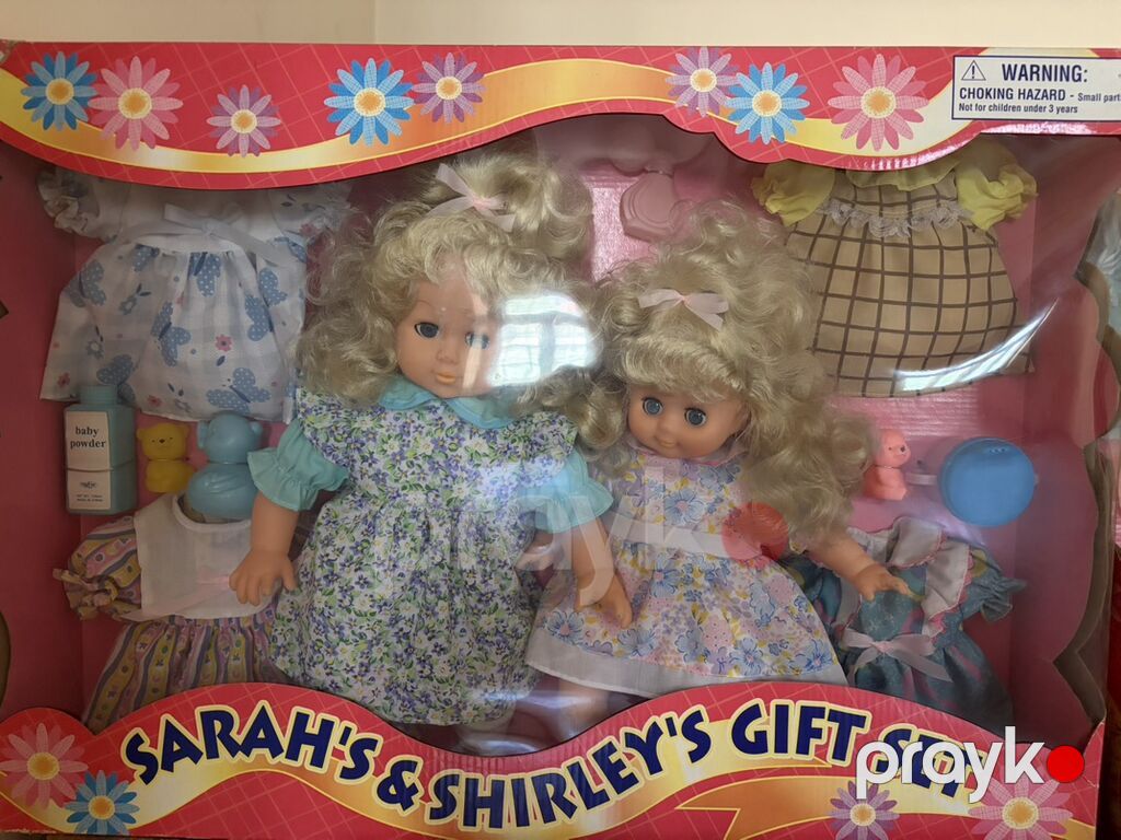 Sarah’s & Shirley’s Gift Set – kukla dəsti - Dəst: iki ədəd sarı — Kuklalar və aksesuarlar, Bakı (2)