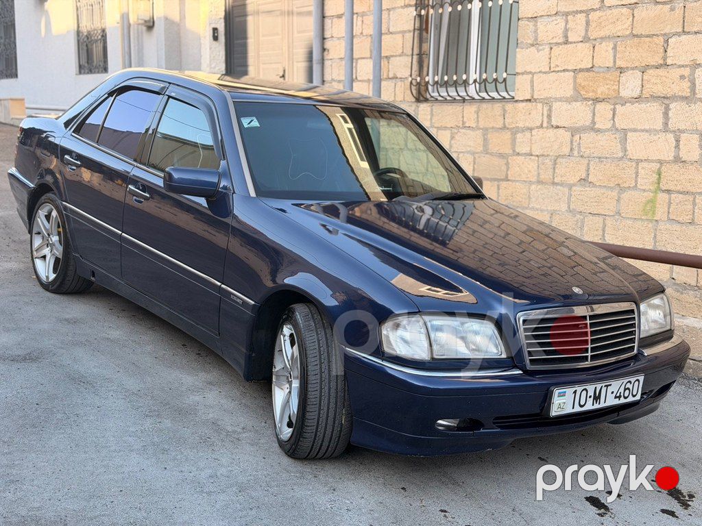 Mercedes C 200, 2.0 L, 1995 il, 500 000 km — Avtomobillər, Bakı (4)