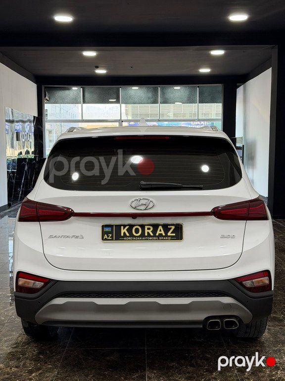 Hyundai Santa Fe, 2.0 L, 2018 il, 169 000 km — Avtomobillər, Bakı (6)