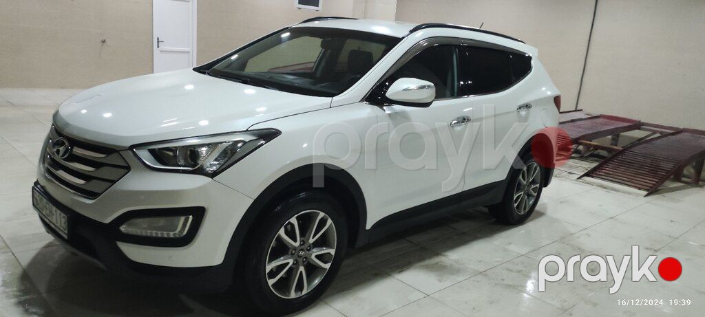 Hyundai Santa Fe, 2.4 L, 2013 il, 166 000 km — Avtomobillər, Gəncə (4)