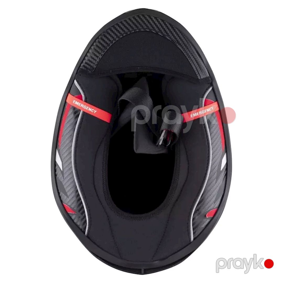 Motosikl dəbilqəsi Scorpion EXO-R1 Evo Carbon Air Solid, qara, ölçü XXL — Mallar, Bakı (2)