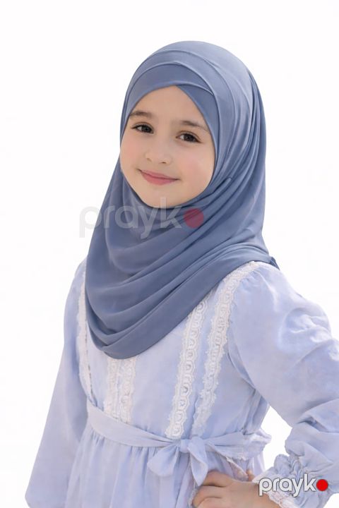 Uşaq hicabı, tünd boz, ölçü One size — Bakı