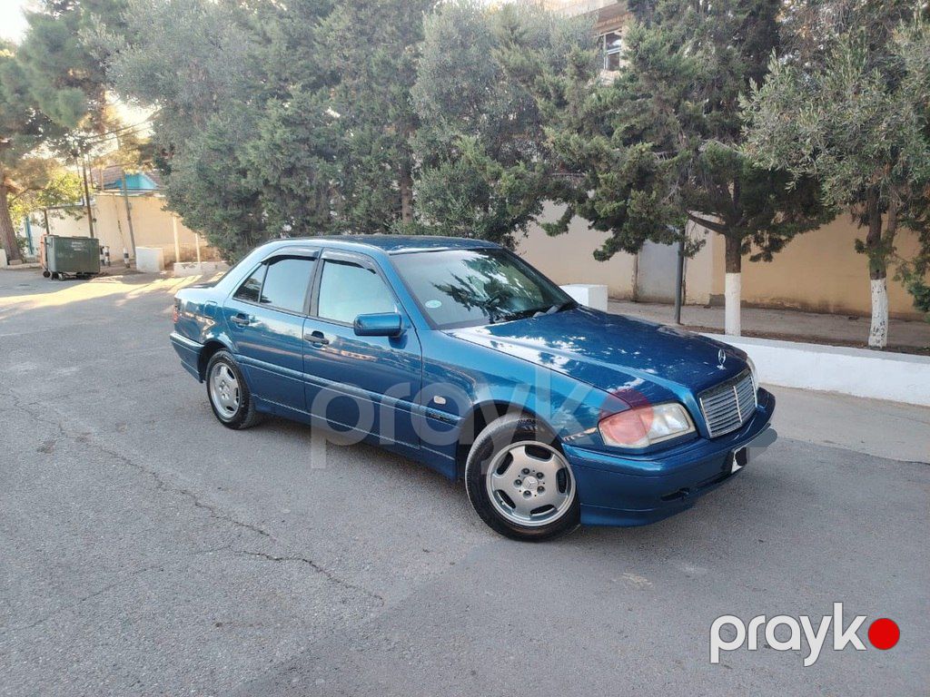 Mercedes C 180, 1.8 L, 1999 il, 294 687 km — Avtomobillər, Bakı (2)
