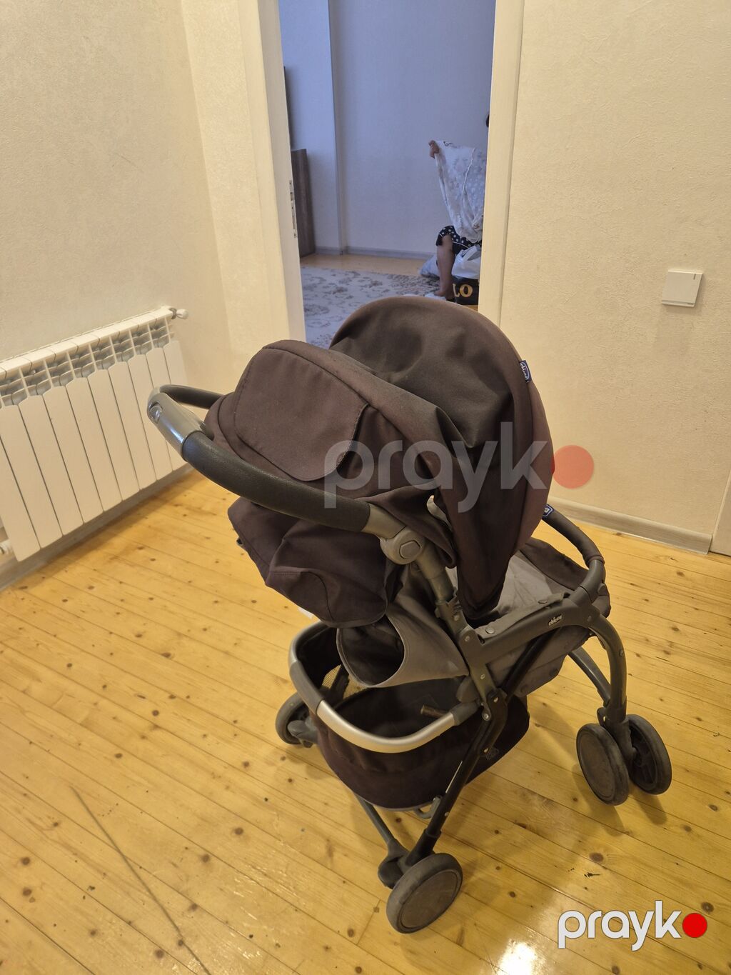 Uşaq arabası – kompakt və funksional model - Brend: Chicco (loqosu — Arabalalar, Bakı (2)