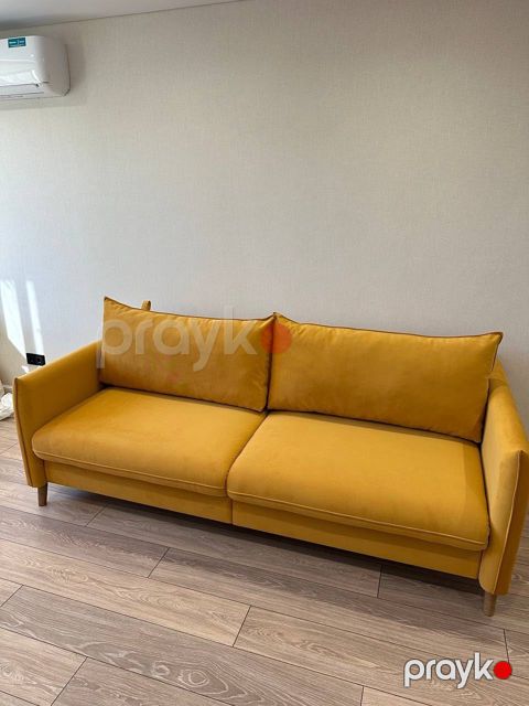 Divan 8730, parça, sarı, 220x90 sm — Bakı