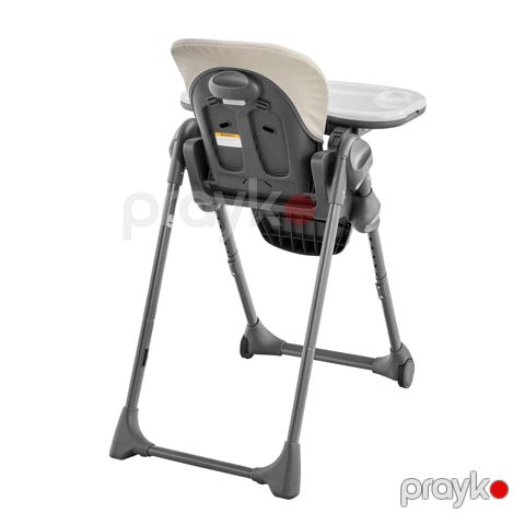 Körpələr üçün yedirmə stulu Chicco Polly Taupe, boz (00079756100070) - 79756100070 — Bakı