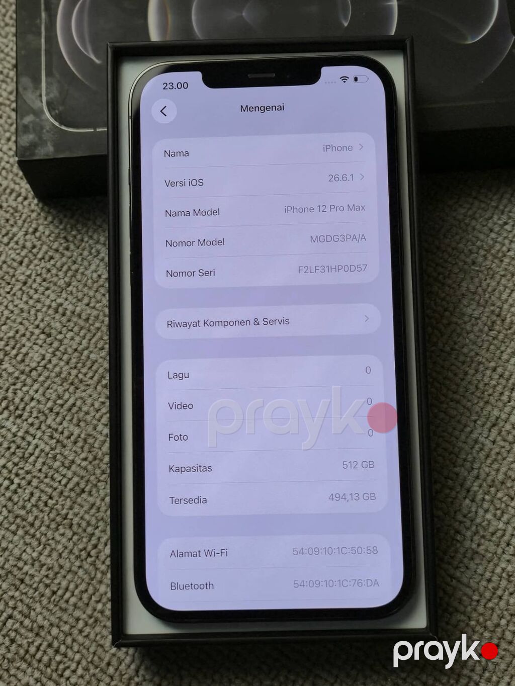IPhone 12 Pro Max, 512 GB, Graphite, Face ID — Apple iPhone, İsmayıllı (2)