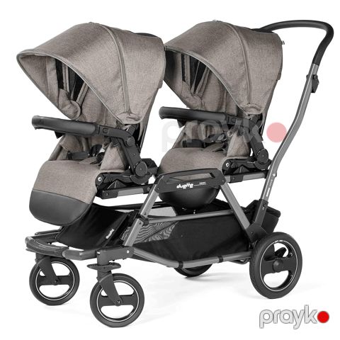 Uşaq arabası Peg Perego Duette Piroet boz — Bakı