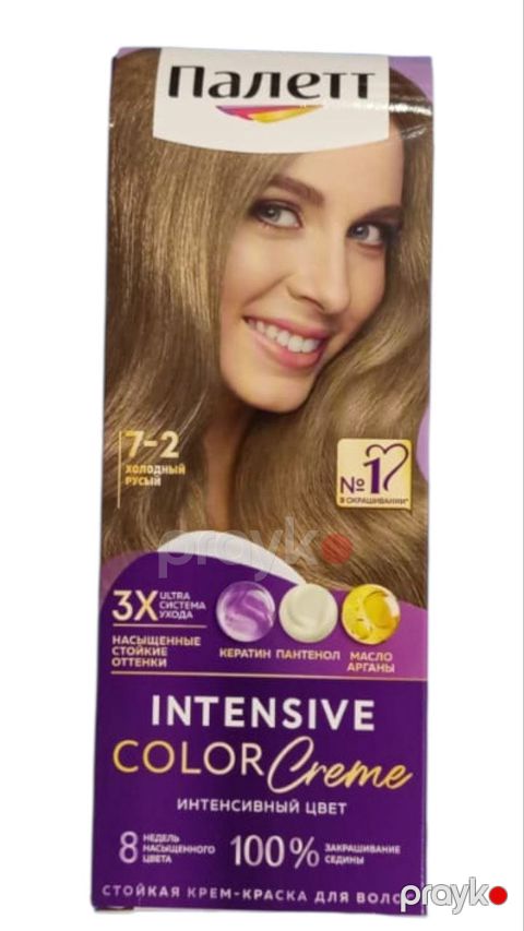 Saç boyası Palette İntensiv 7-2 Soyuq sarışın 110 ml - BNE-654 — Bakı
