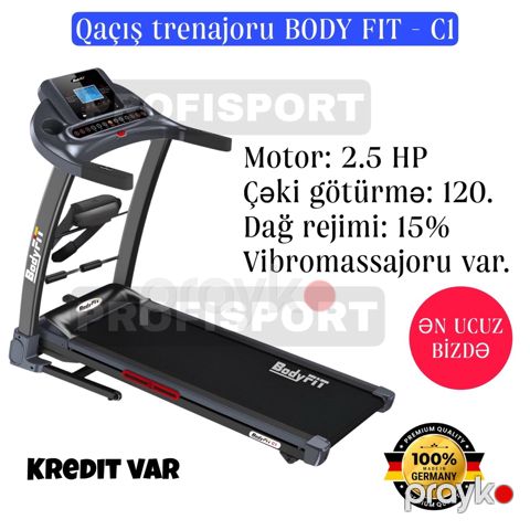 Qaçış trenajoru Body Fit - C1 — Bakı