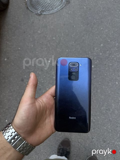 Xiaomi Redmi Note9 128GB smartfon - Arxa panel: parlaq tünd mavi — Fatmayı