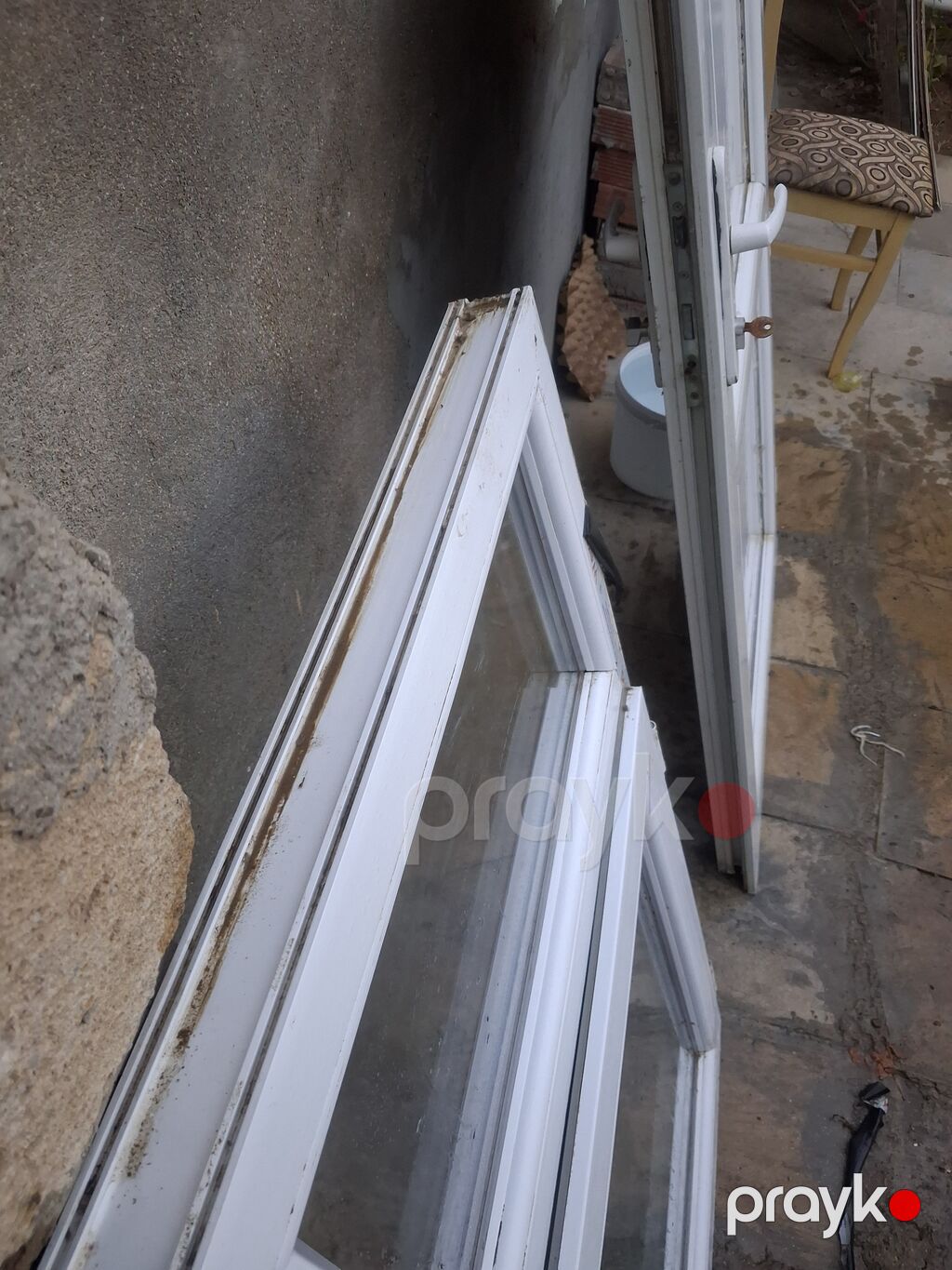 PVC qapı və pəncərə paketi 2 si Birlikde 120 Azn 1iL Evin icinde — Pəncərələr, qapılar, balkonlar, Pirəkəşkül (3)