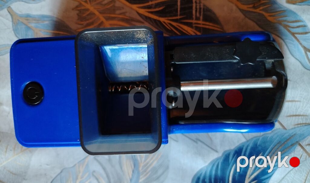 Elektrik siqaret doldurma aparatı (tütün dolğu maşını) - Rəng: mavi — Elektronik siqaretlər, Digah (3)