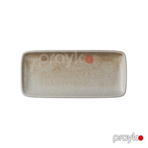 Qab ID-Fine Mellow Quadro, farfor, boz, 22х10 sm — Bakı
