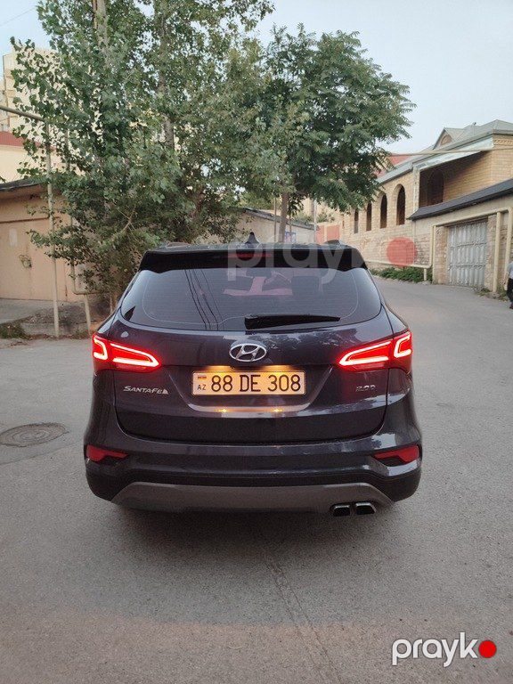 Hyundai Santa Fe, 2.0 L, 2017 il, 212 000 km — Avtomobillər, Bakı (4)