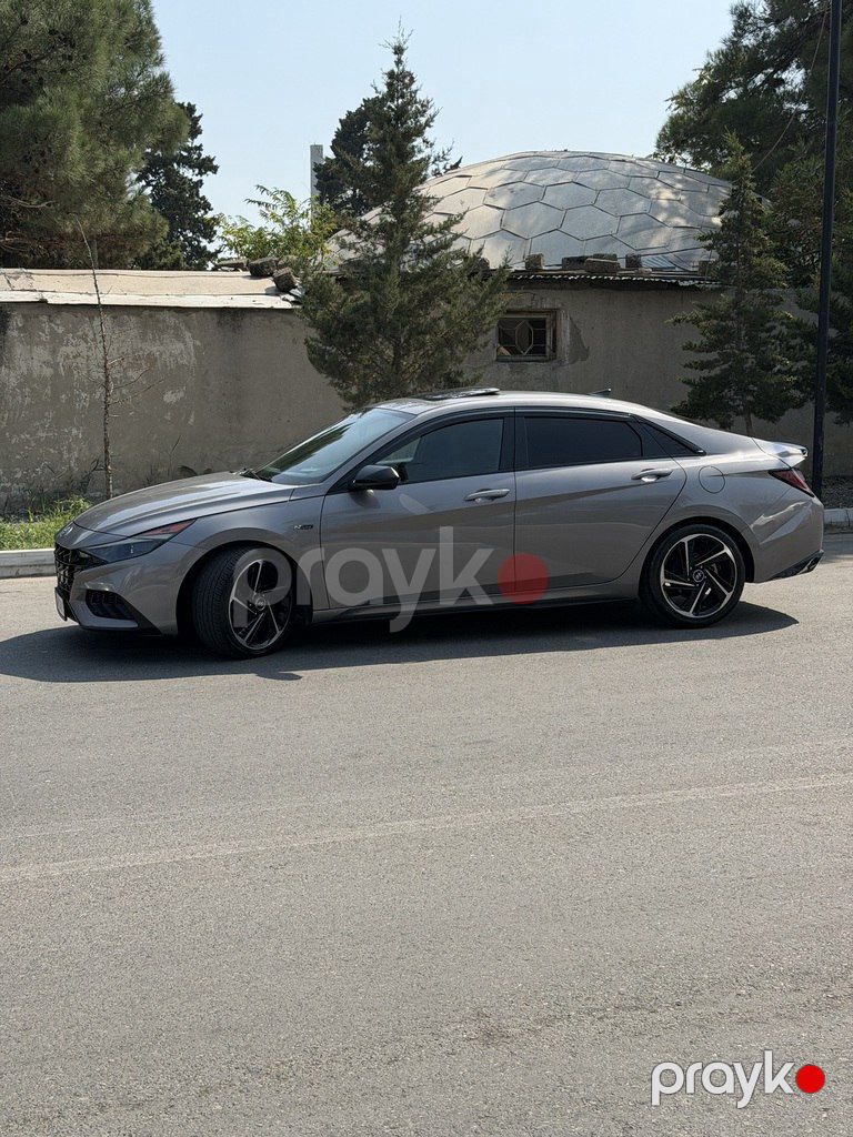 Hyundai Elantra N Line, 1.6 L, 2021 il, 78 000 km — Avtomobillər, Bakı (9)