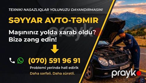 Yolda qaldınız? Avtomobilinizdə qəfil nasazlıq yarandı? Hərəkət edə — Bakı
